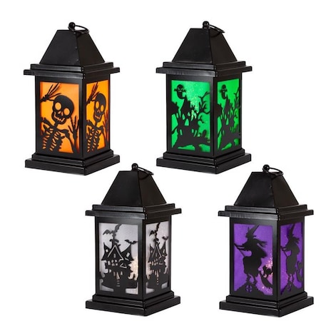 Gerson Gerson 12.2 in. Lantern Halloween Decor 2593060AH